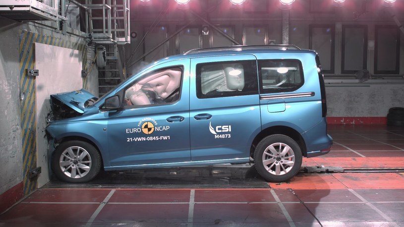 Volkswagen Caddy otrzymał 5 gwiazdek w testach Euro NCAP. Auto powstaje w Poznaniu /Informacja prasowa