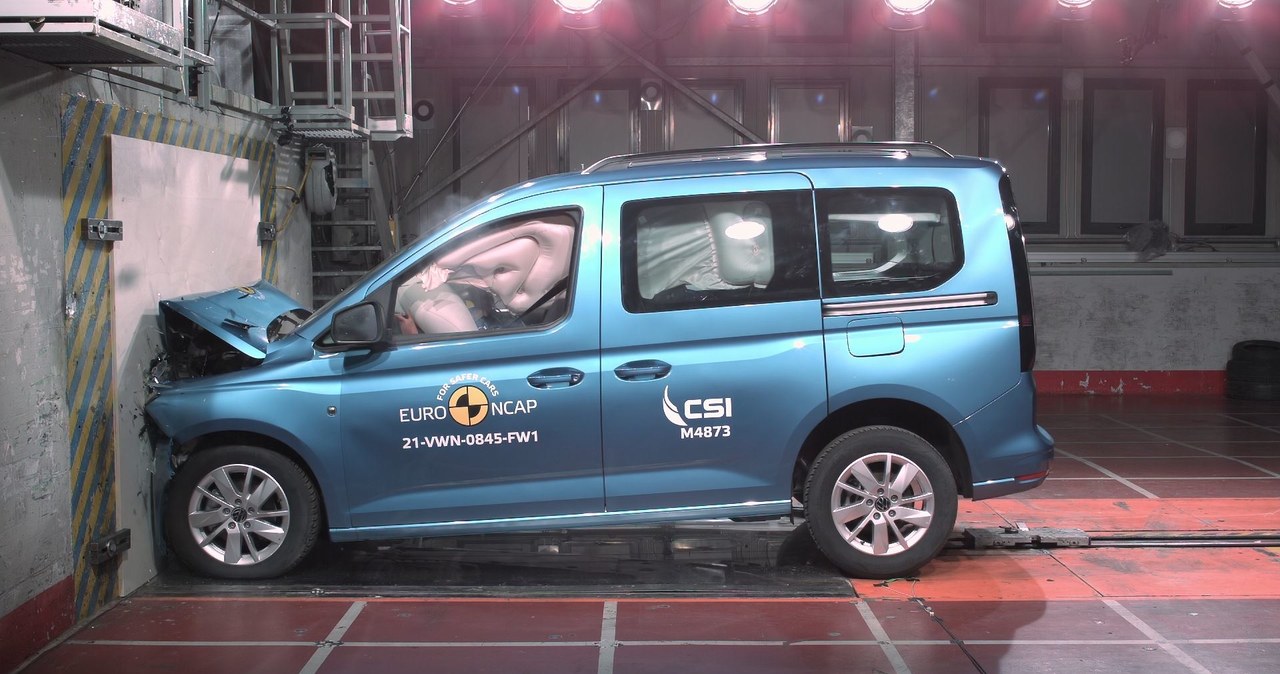 Volkswagen Caddy otrzymał 5 gwiazdek w testach Euro NCAP. Auto powstaje w Poznaniu /Informacja prasowa