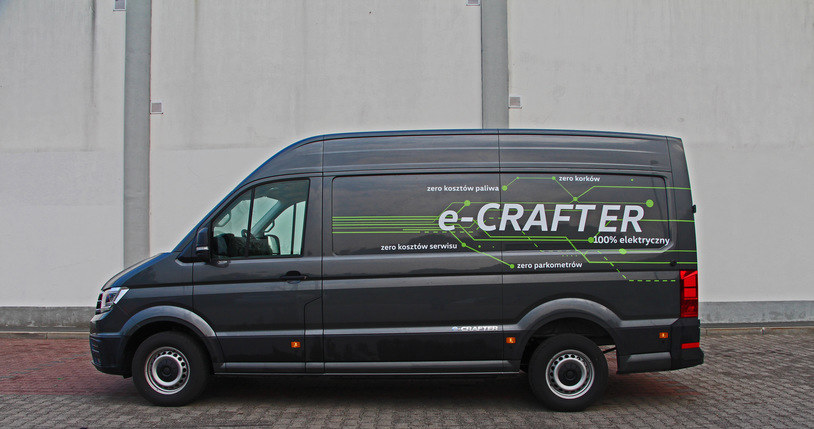 Volkswagen e-Crafter /Jacek Jurecki /INTERIA.PL