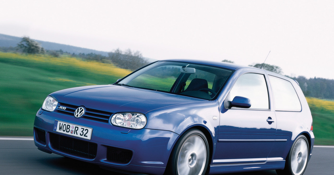 Volkswagen Golf IV R32. W tym aucie debiutowała skrzynia DSG /Informacja prasowa