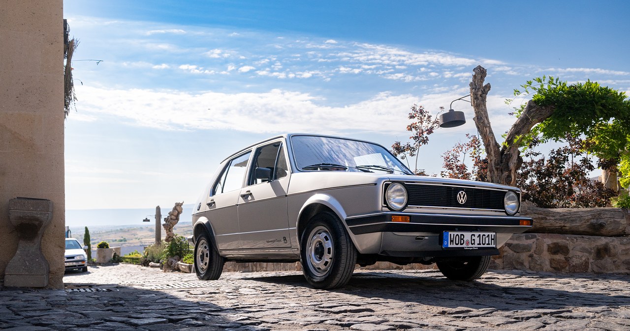 Volkswagen Golf pierwszej generacji zadebiutował w 1974 roku. /Jan Guss-Gasiński /INTERIA.PL