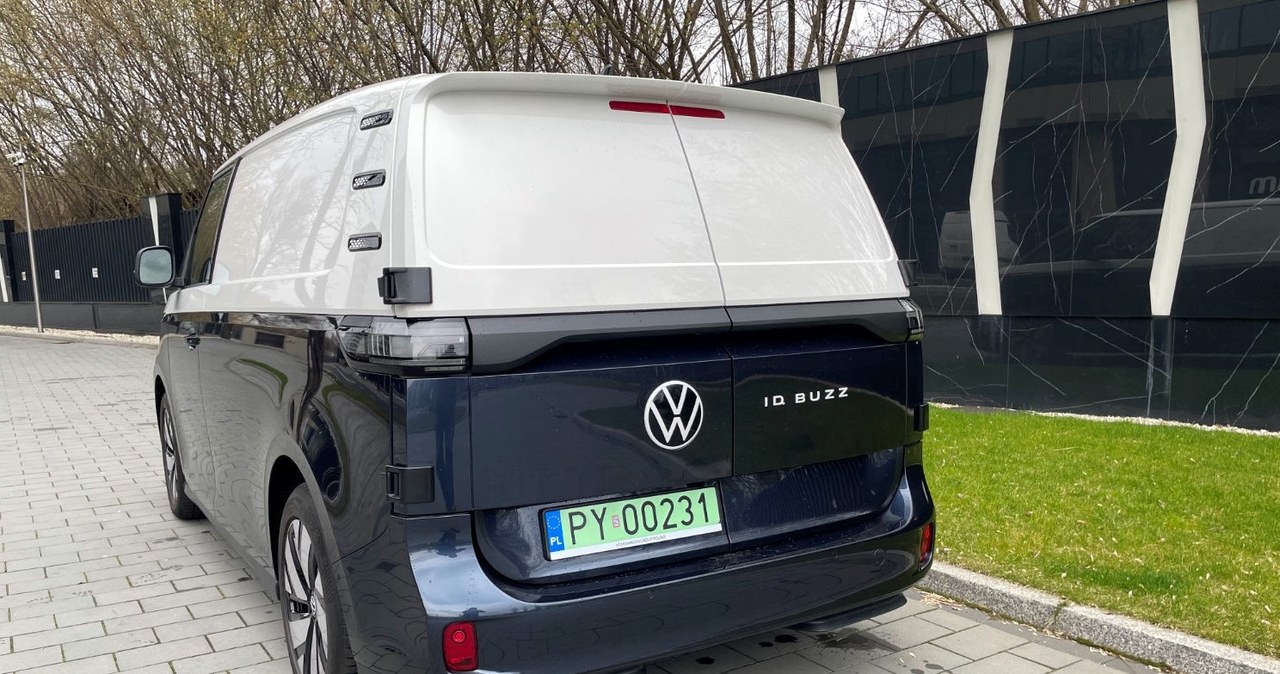 Volkswagen ID.Buzz Cargo /Marek Wicher    /INTERIA.PL