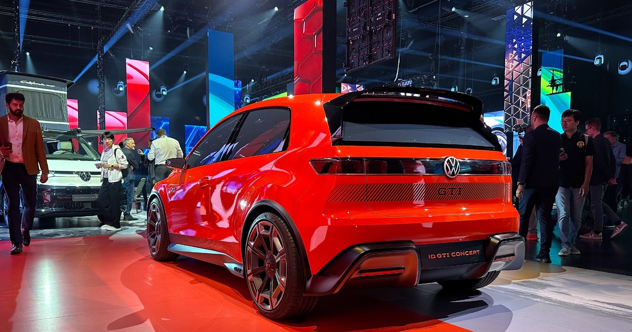 Volkswagen ID. GTI Concept na targach motoryzacyjnych w Monachium /Jan Guss-Gasiński /INTERIA.PL