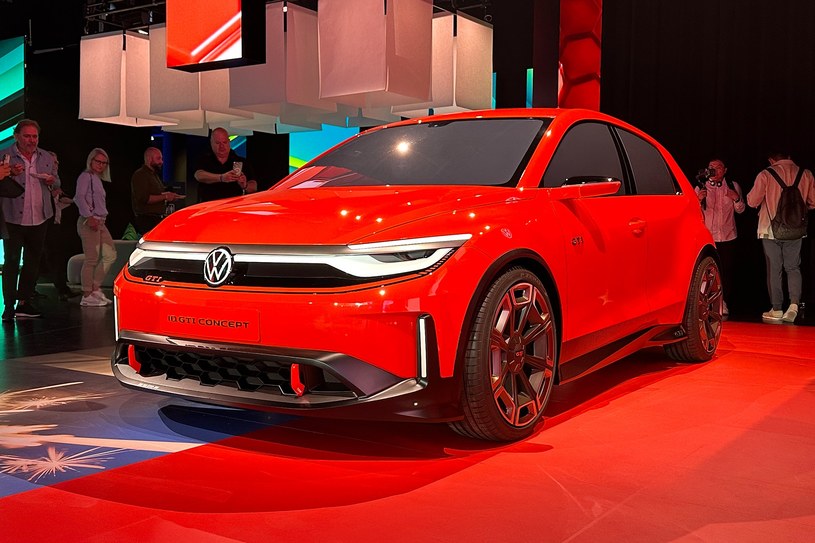 Volkswagen ID. GTI Concept na targach motoryzacyjnych w Monachium /Jan Guss-Gasiński /INTERIA.PL
