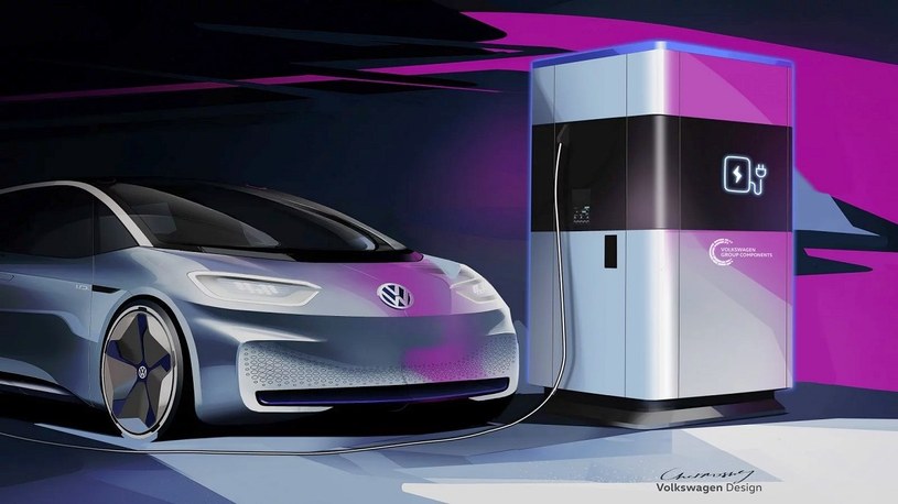 Volkswagen prezentuje mobilny powerbank dla elektrycznych samochodów /Geekweek