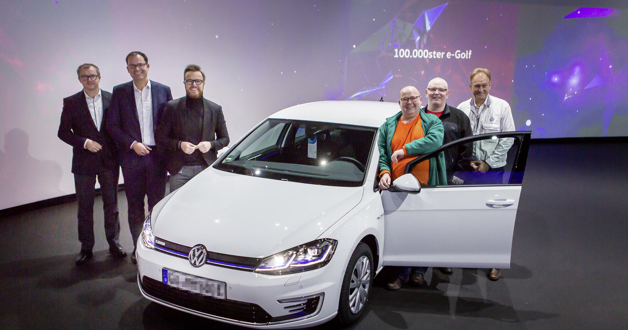 Volkswagen sprzedał już 100 tys. sztuk e-Golfa /Informacja prasowa