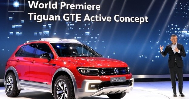 Volkswagen Tiguan GTE Active Concept /AFP