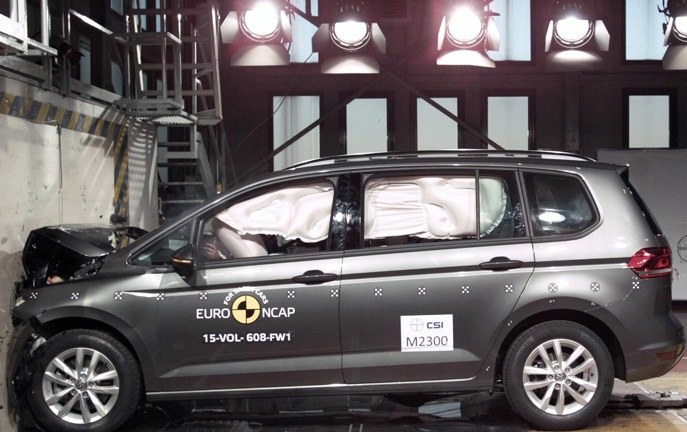 Volkswagen Touran / Fot: Euro NCAP /Informacja prasowa