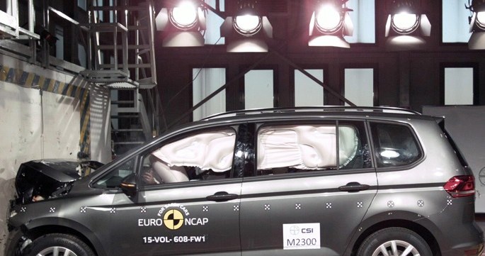 Volkswagen Touran / Fot: Euro NCAP /Informacja prasowa