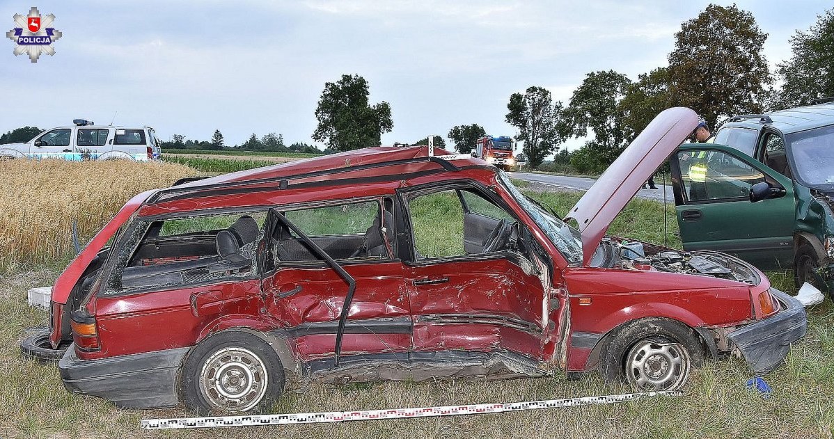 Volkswagenem kierował 14-latek. Zginęła jego 14-latka koleżanka /Informacja prasowa