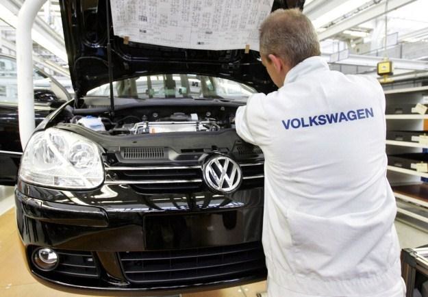 Volkswageny sprzedają się dobrze /AFP