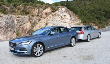 Volvo S90 i V90 - pierwsza jazda