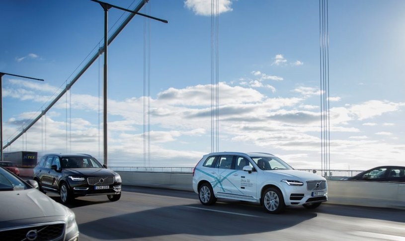 Volvo stawia na samochody autonomiczne... /Informacja prasowa