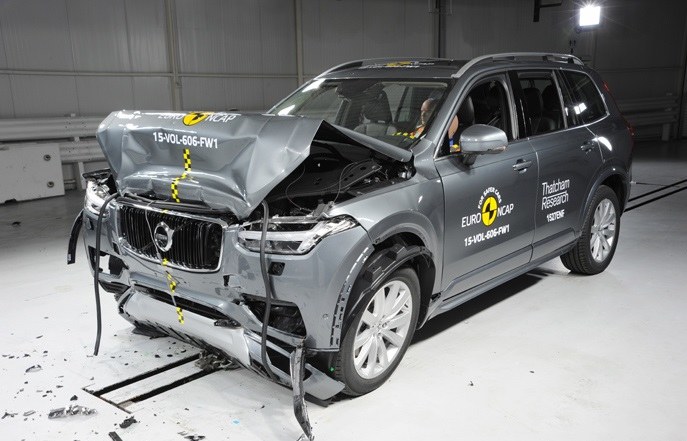 Volvo XC90 / Fot: Euro NCAP /Informacja prasowa