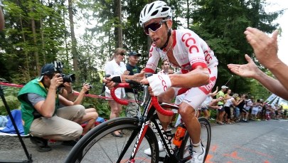 Vuelta a Espana: Marczyński wygrał etap, Poljański drugi