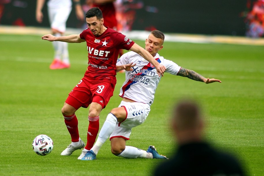 Vukan Savicević i Kamil Piątkowski //Łukasz Gągulski /PAP