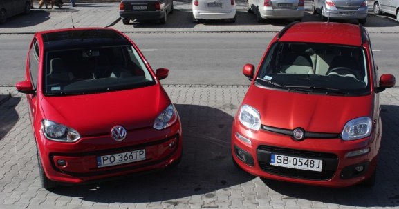 Vw up czy fiat panda? /INTERIA.PL