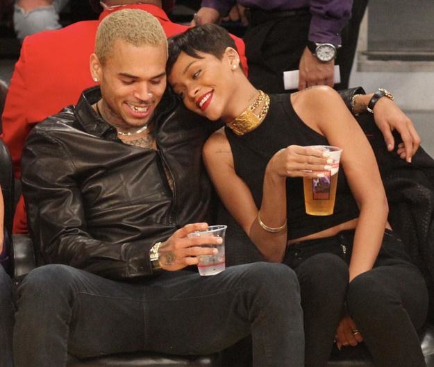 W 2009 r. Chris Brown dotkliwie pobił Rihannę. Ta mu jednak wybaczyła - fot. Splash News /East News