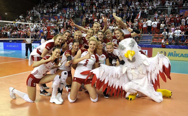 W 2009 roku w Łodzi polskie siatkarki zdobyły brązowy medal mistrzostw Europy /PZPS /