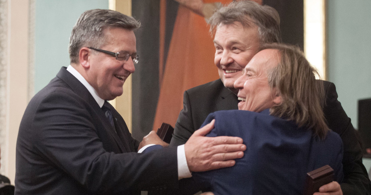 W 2014 roku Lipko i Cugowski gościli u prezydenta Komorowskiego. Wtedy ich relacje wydawały się bardzo serdeczne /Agencja FORUM