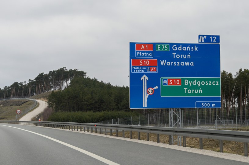 W 2021, a najpóźniej 2022 roku ma być możliwość przejechania A1 od Gdańska do południowej granicy /Gerard /Reporter
