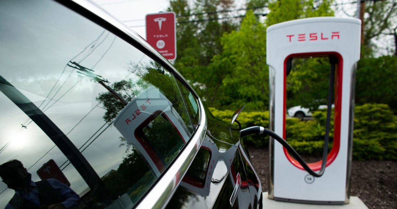 W 2021 roku producent samochodów elektrycznych Tesla prawie podwoił sprzedaż /AFP