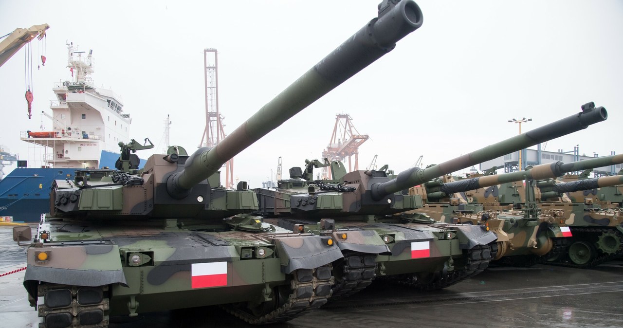 W 2022 roku Polska odebrała z Korei czołgi K2 /Wojciech Strozyk/REPORTER /East News