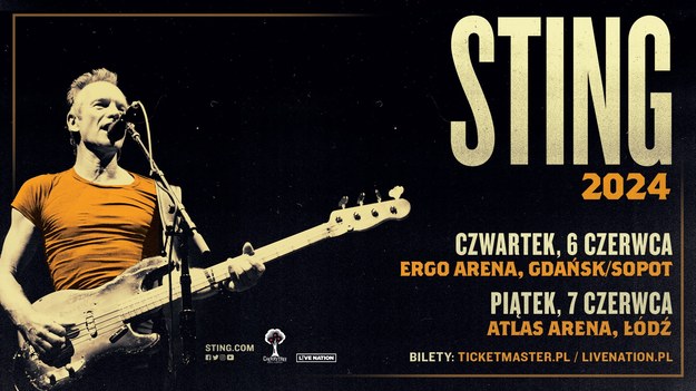 W 2024 roku Sting zagra w Polsce dwa koncerty /Mat. prasowe /