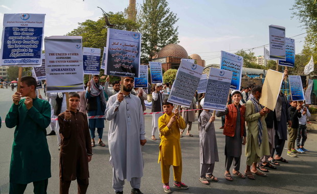 W Afganistanie brakuje gotówki. Mieszkańcy protestowali w Kabulu