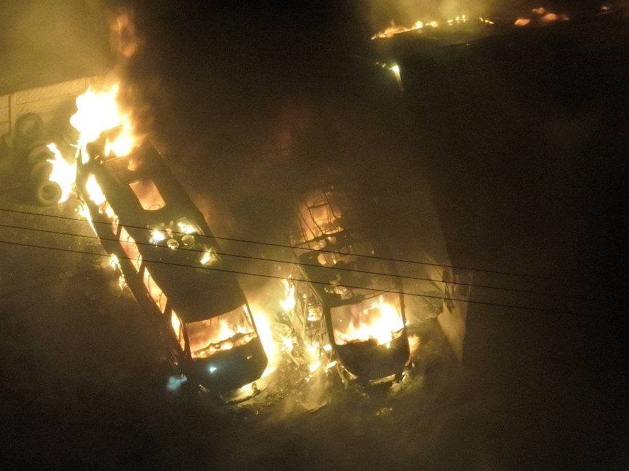 W akcję gaszenia zaangażowano ponad 80 strażaków /Facebook / Patrol998-Małopolska /