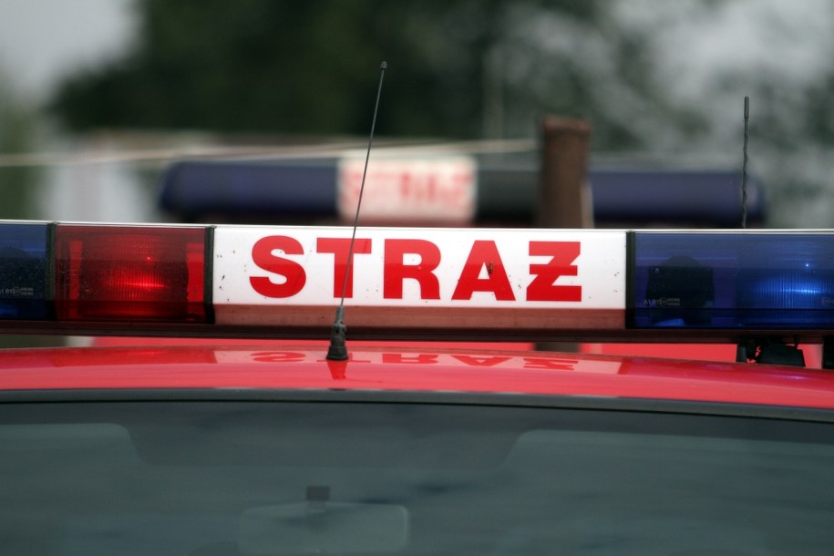 W akcji bierze udział kilkudziesięciu strażaków /PAP/Piotr Polak /PAP