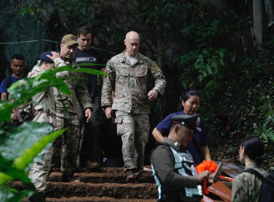W akcji biorą udział służby amerykańskie /PONGMANAT TASIRI /PAP/EPA