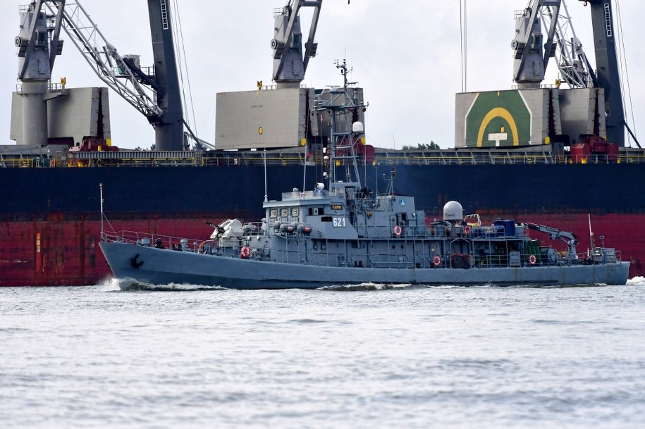 W akcji weźmie udział załoga ORP Flaming / 	Marcin Bielecki    /PAP