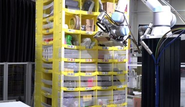 W Amazon pracuje ponad 750 tys. robotów. Najnowszy jest wyposażony w „zmysł” dotyku