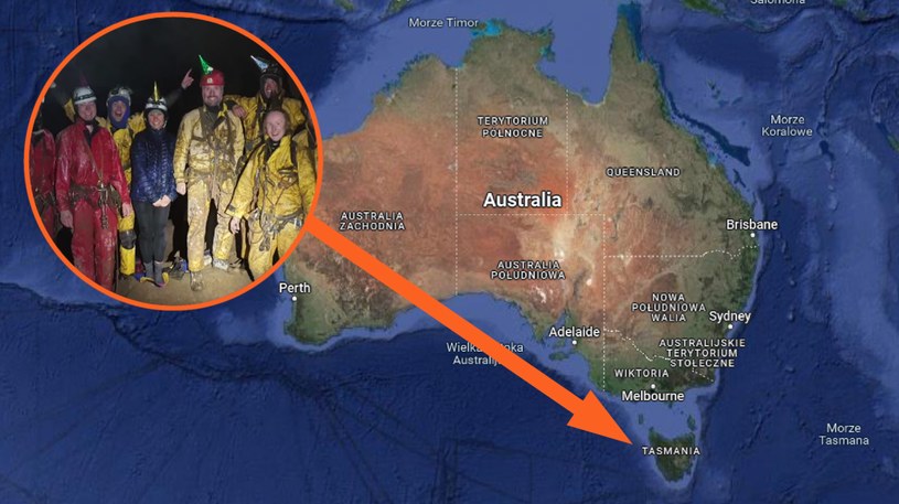 W Australii odkryto nową najgłębszą jaskinię na kontynencie /Google Maps /Zrzut ekranu /domena publiczna