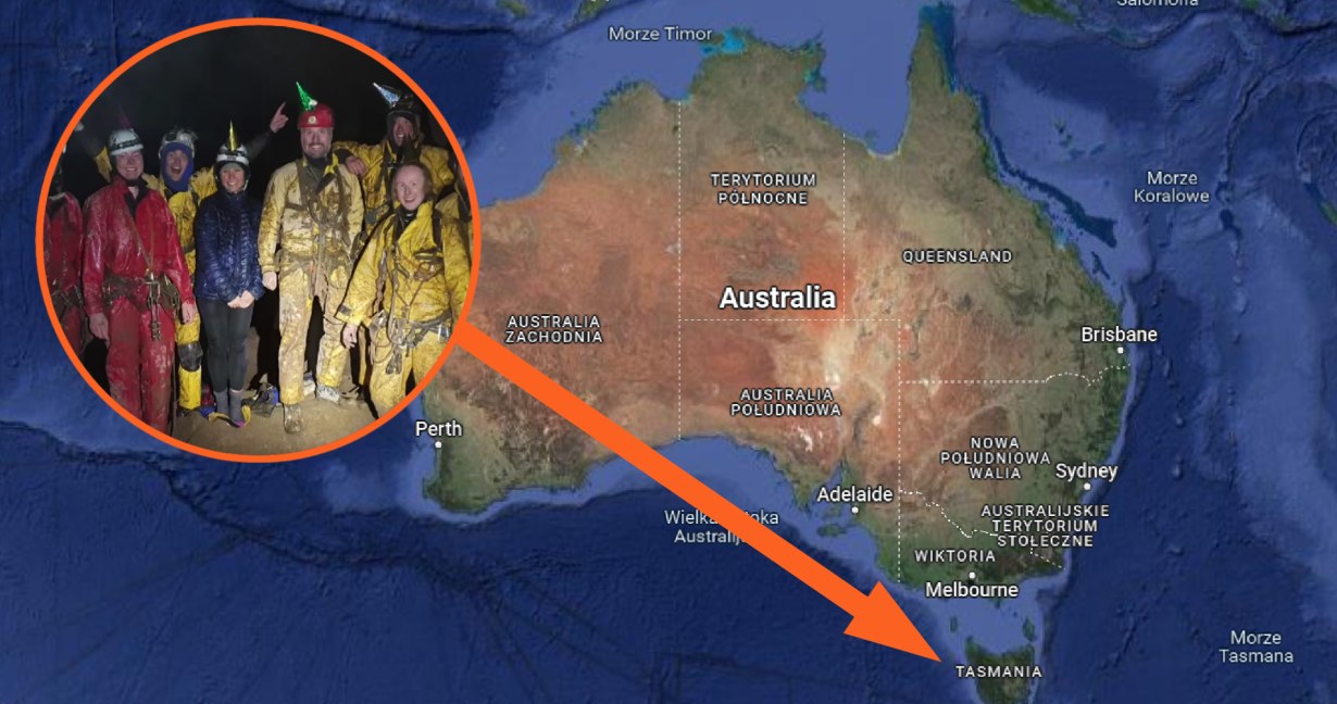 W Australii odkryto nową najgłębszą jaskinię na kontynencie /Google Maps /Zrzut ekranu /domena publiczna