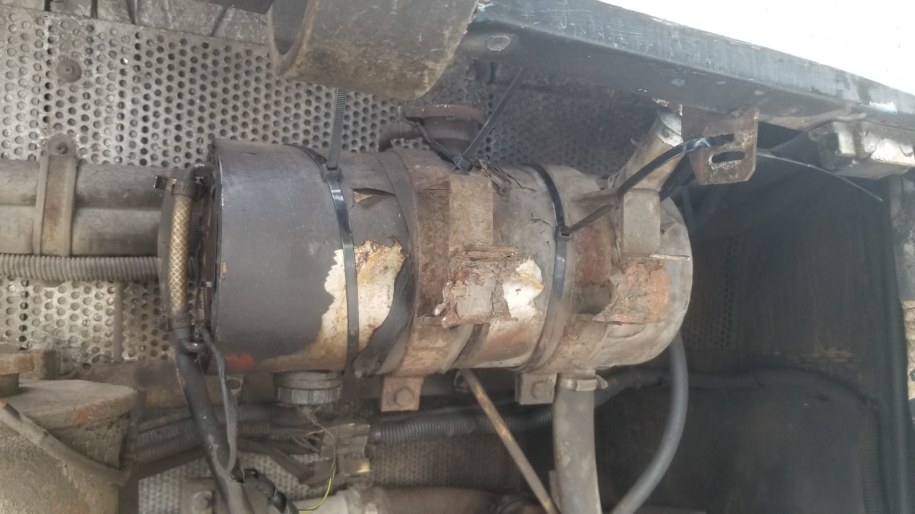 W autokarze była tylko jedna gaśnica. /KWP w Białymstoku  /