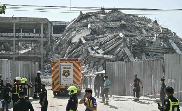 W Bangkoku runął wieżowiec. Ludzie pod gruzami [FILM]