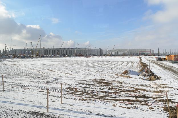 W Białężycach koło Wrześni trwa budowa nowej fabryki Volkswagena /PAP
