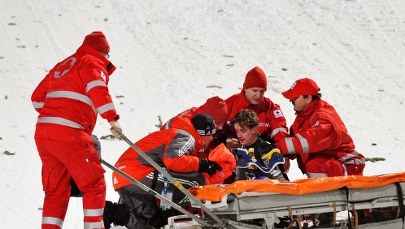 W Bischofshofen pogoda nie rozpieszczała skoczków  