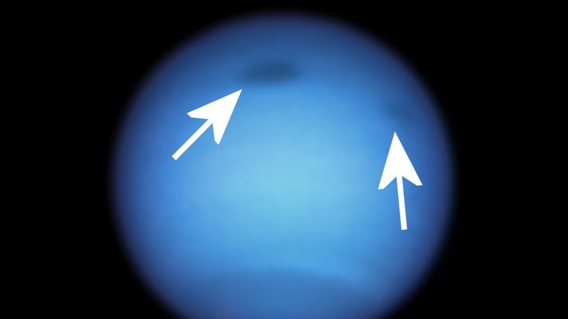 W błękitnej atmosferze Neptuna pojawiły się dwie tajemnicze ciemne burze [FILM] /Geekweek