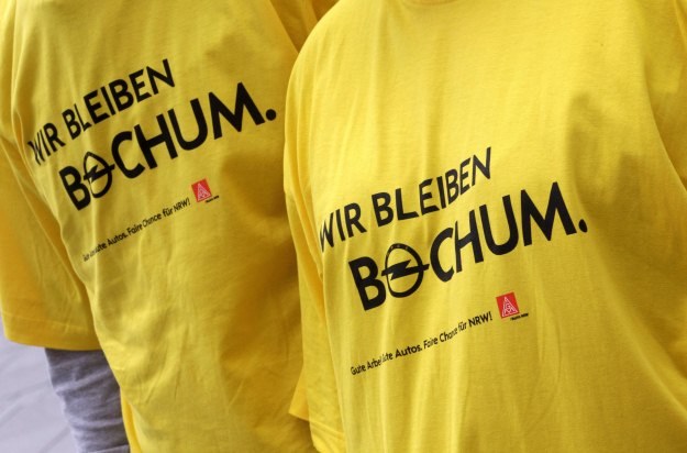 W Bochum pracownicy boją się przyszłości /AFP
