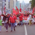 W Brukseli wyszli na ulice. "Nie" dla zamykania fabryk