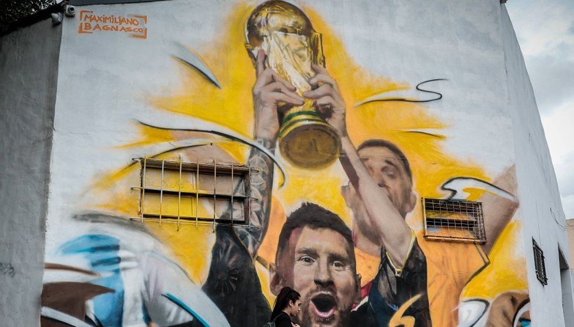 W Buenos Aires powstał mural z Messim 