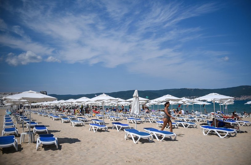 W Bułgarii turystów zagranicznych jest znacznie mniej niż zwykle /NIKOLAY DOYCHINOV  /AFP