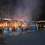 W Bytomiu spłonęło 10 autobusów