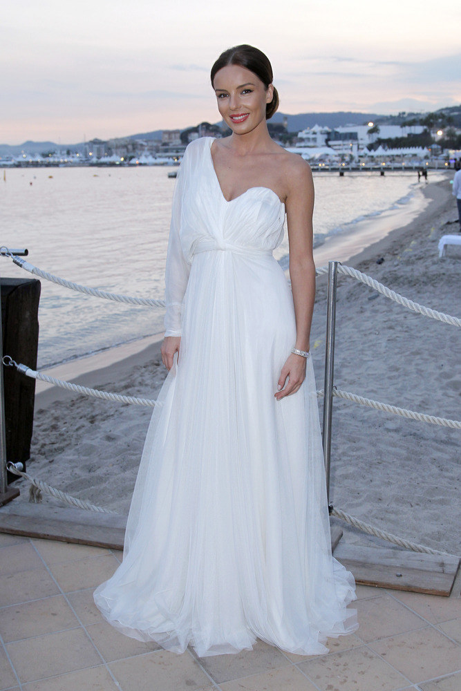 W Cannes aktorka była gwiazdą wieczoru &nbsp; /Andrzej Engelbrecht /AKPA