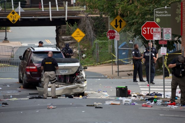 W Charlottesville w stanie Wirginia zginęły trzy osoby /Tasos Katopodis  /PAP/EPA