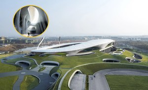 W Chinach powstaje "kosmiczny stadion". I już pobił niezwykły rekord