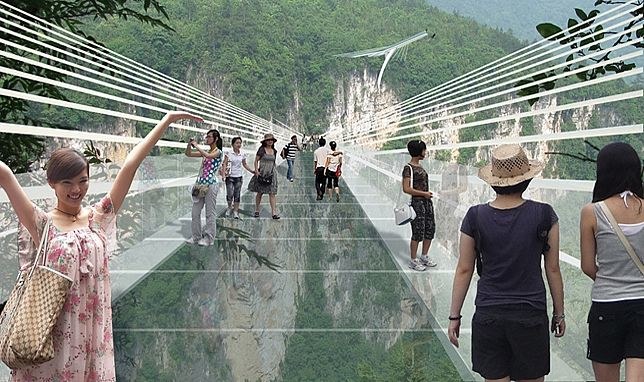 W Chinach powstanie najdłuższy szklany most /fot. Haim Dotan /materiały prasowe